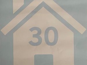 Containersticker Huis