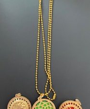 Aroma ketting rond half bol