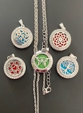 Aroma ketting rond plat groot