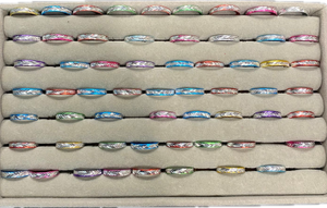 Gekleurde fijne ringen