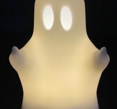 Spook met middelvingers