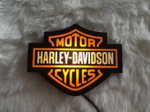 Lichtbox Harley Davidson