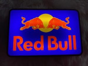 Lichtbox Red Bull