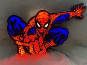 Lichtbox Spider-Man